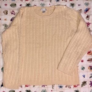 Christopher & Banks Cable Knit Sweater